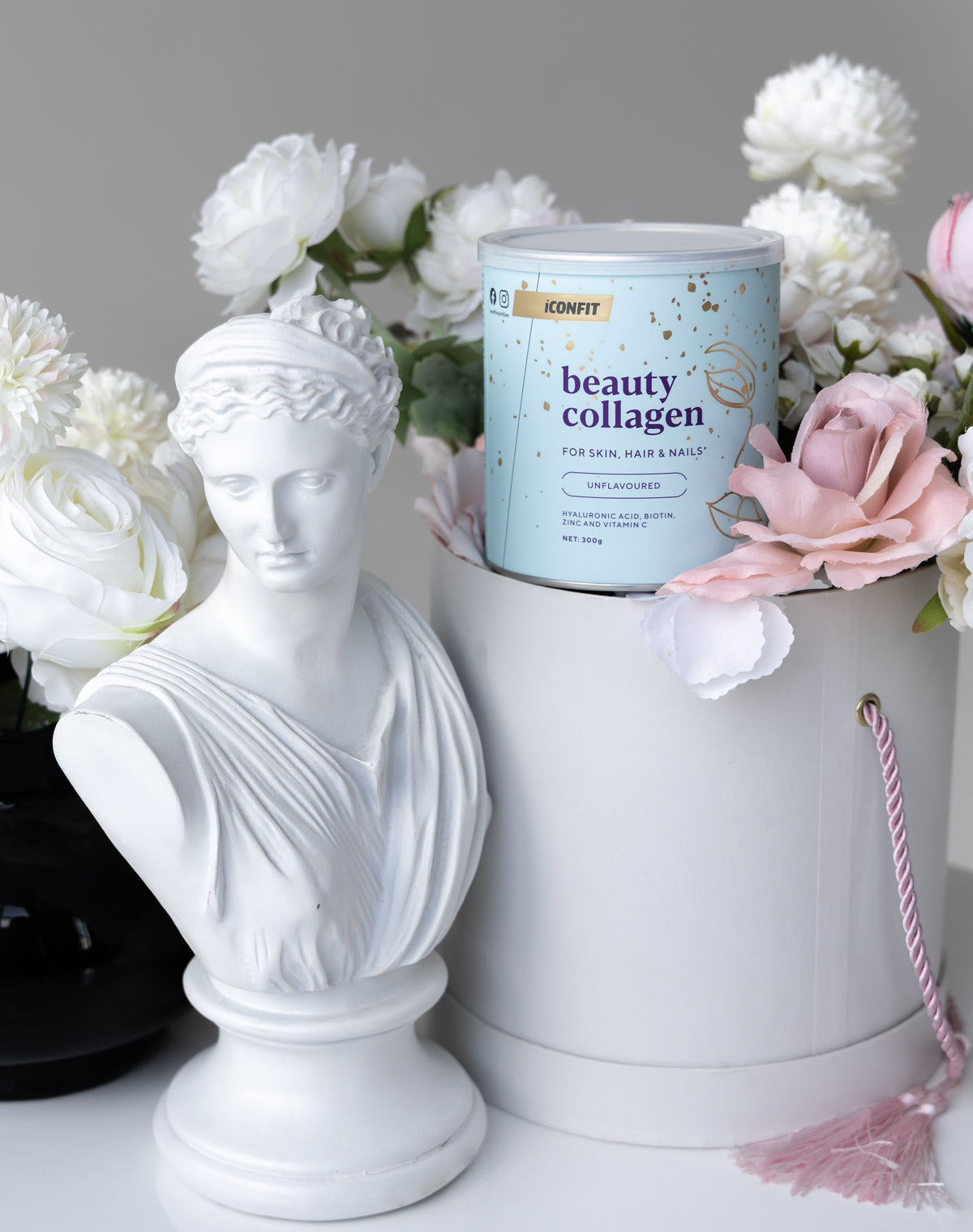 Iconfit beauty Collagen supplement with zinc and vitamin C