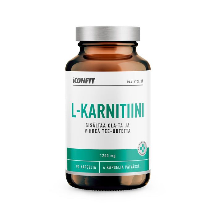 ICONFIT L-Carnitine CLA-val és zöld teával (90 kapszula)