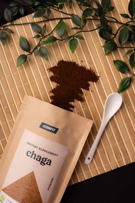 ICONFIT Økologisk Chaga Pulver (100 g)