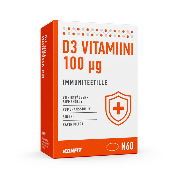ICONFIT D3-vitamin az immunitásért 4000 IU (60 kapszula)