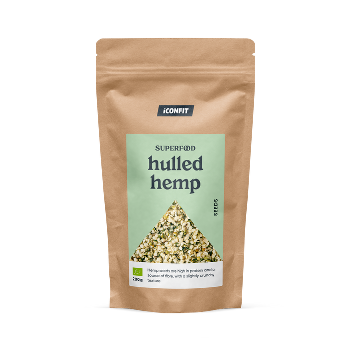 ICONFIT Organikus Hámozott Kendermag (200 g)