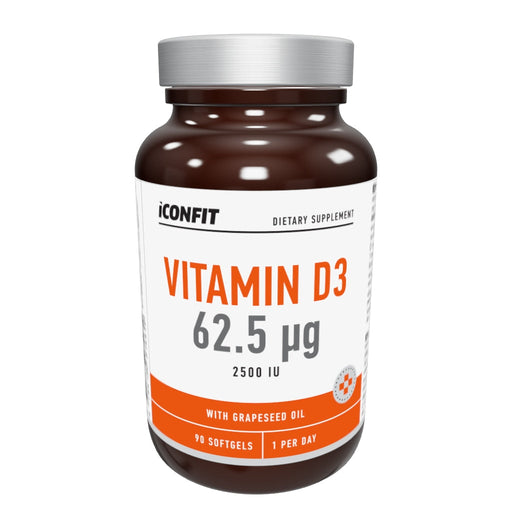 ICONFIT Vitamin D3 2500 IU, 62.5 µg, 90 Capsules — Nordic pack interactive 3D
