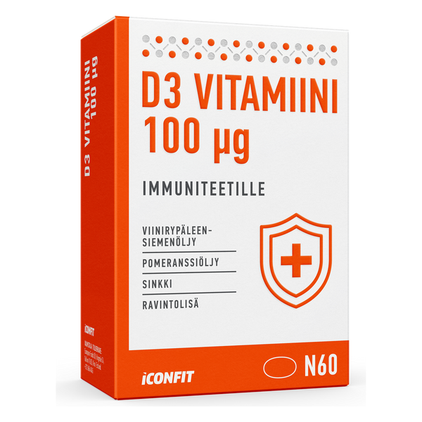 ICONFIT D3-vitamin az immunitásért 4000 IU (60 kapszula)