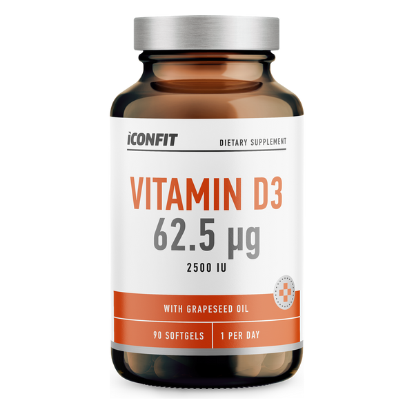 ICONFIT D3-vitamin  2500 IU (62.5 µg, 90 kapszula)