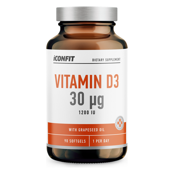 ICONFIT D3-vitamin  1200 IU (30 µg, 90 kapszula)